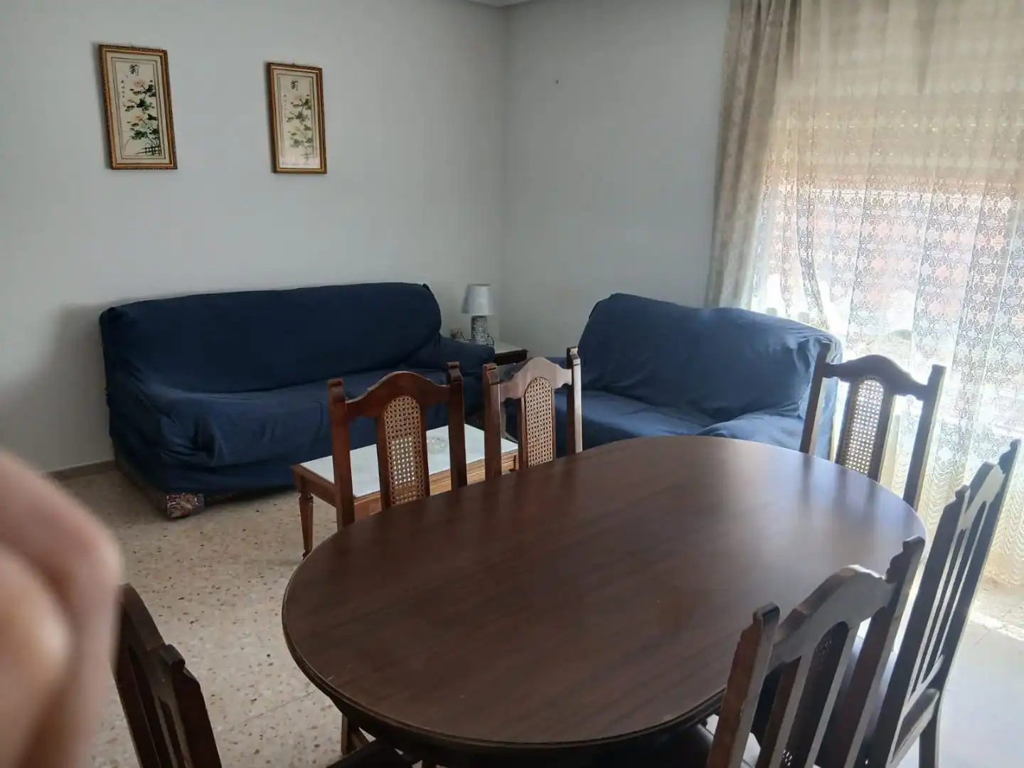 Flat for rent in Calle Rosario, 46, Arrabal - Carrel - San Julián Living room of Flat for rent in Teruel with Heating, Terrace and Furnished