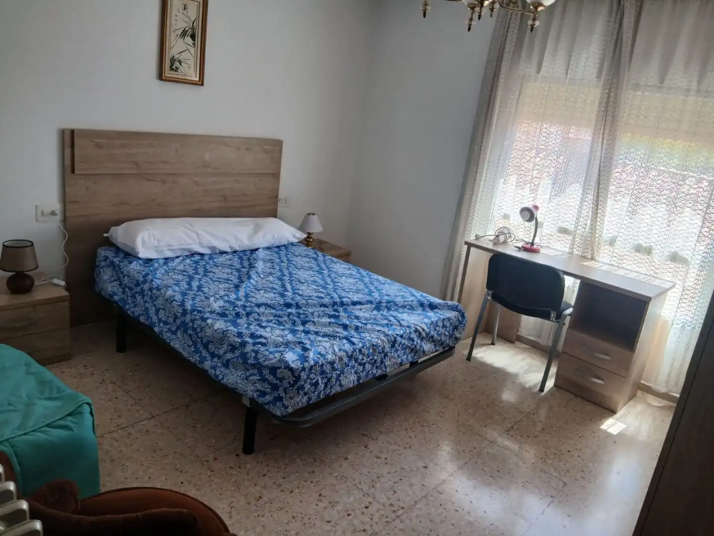 Flat for rent in Calle Rosario, 46, Arrabal - Carrel - San Julián Bedroom of Flat for rent in Teruel with Heating, Terrace and Furnished