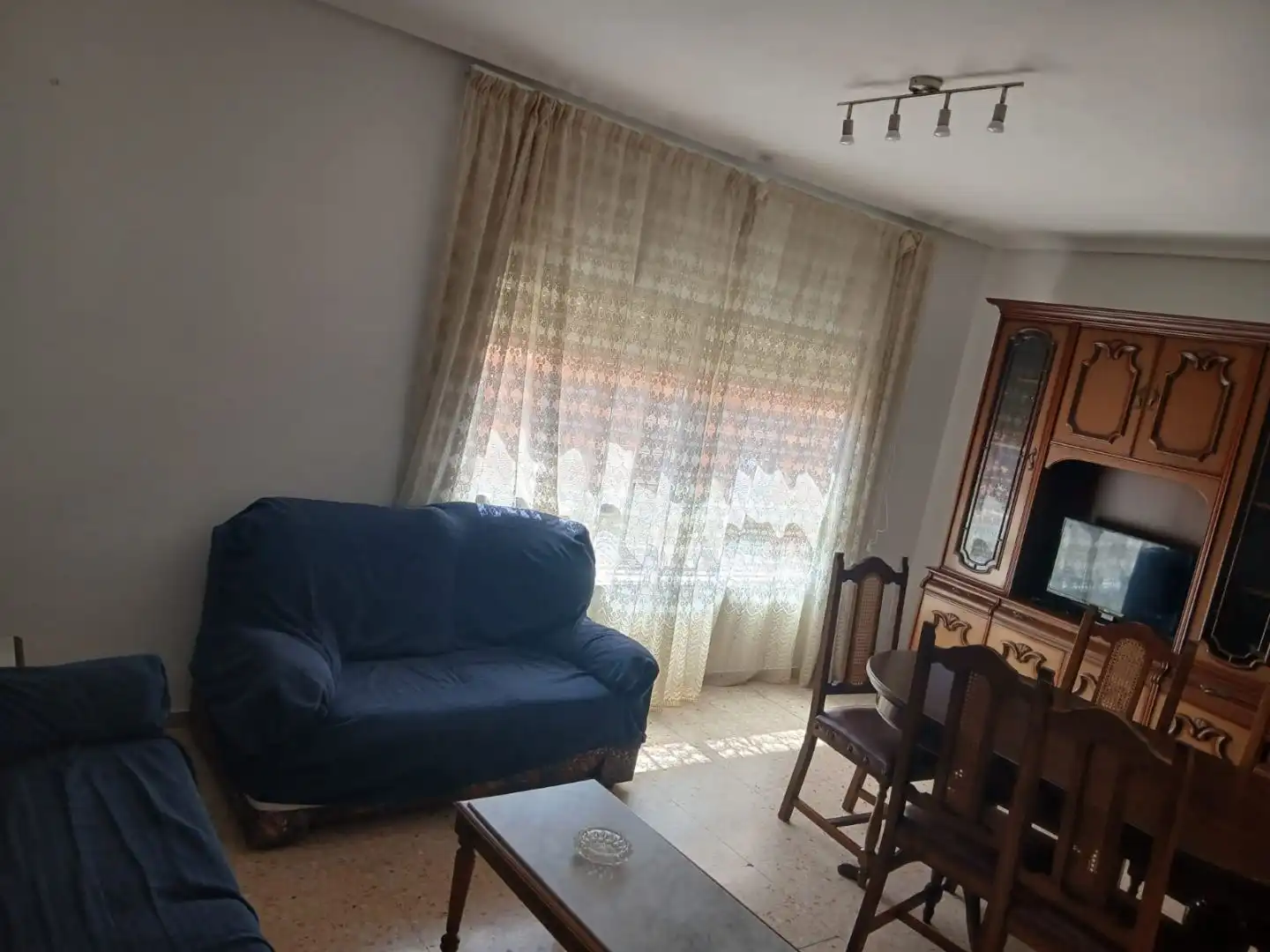 Flat for rent in Calle Rosario, 46, Arrabal - Carrel - San Julián Living room of Flat for rent in Teruel with Heating, Terrace and Furnished