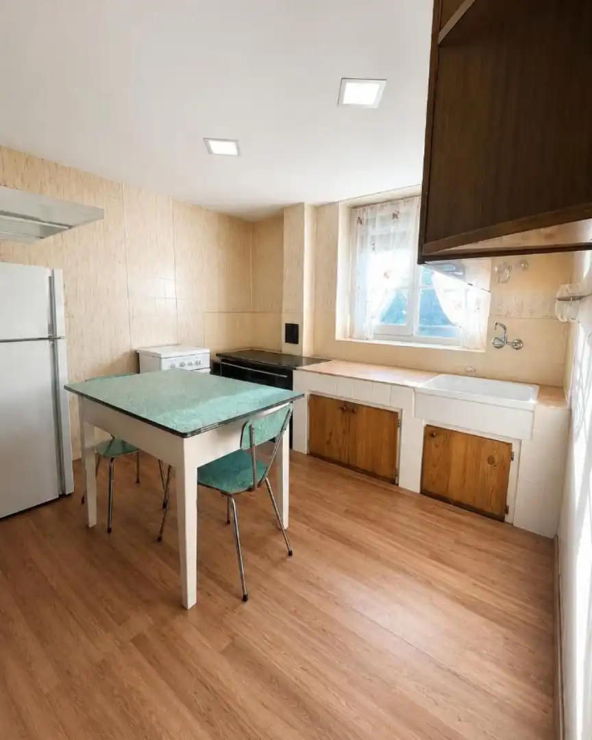 Flat for rent in Calle Buen Verde, 19, Villablino Kitchen of Flat for rent in Villablino with Heating, Furnished and Washing machine