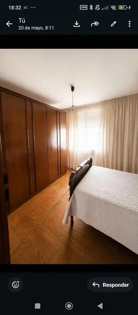 Flat for rent in Calle Buen Verde, 19, Villablino Bedroom of Flat for rent in Villablino with Heating, Furnished and Washing machine