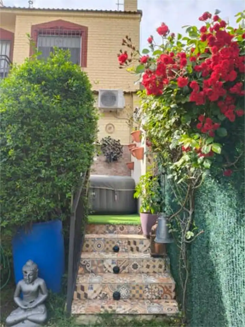 Casa adosada en venda a San Román de los Montes Jardí de Casa adosada en venda en San Román de los Montes amb Calefacció, Jardí privat i Terrassa