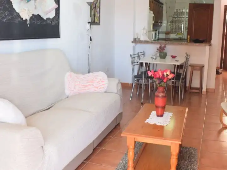 Wohnzimmer von Wohnungen zur Miete in Puerto de la Cruz mit Terrasse und Schwimmbad