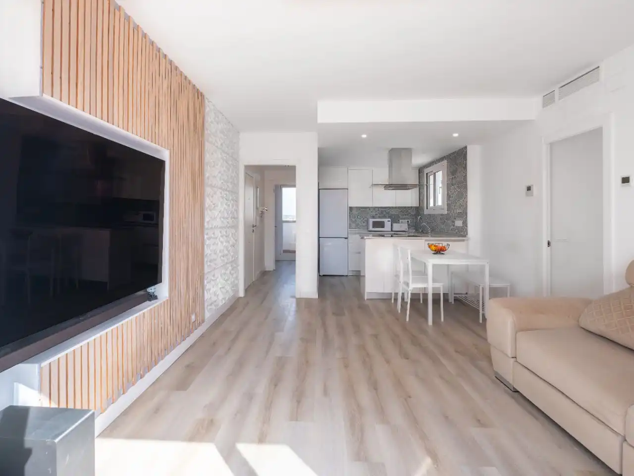 Attic for sale in Carrer de Les Sínies, 4, Centre Living room of Attic for sale in Salou with Air Conditioner and Terrace