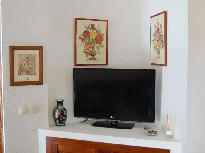 Wohnung zur Miete in Calle Crustáceos, 1, Punta Umbría Wohnzimmer von Wohnung zur Miete in Punta Umbría mit Klimaanlage, Terrasse und Balkon