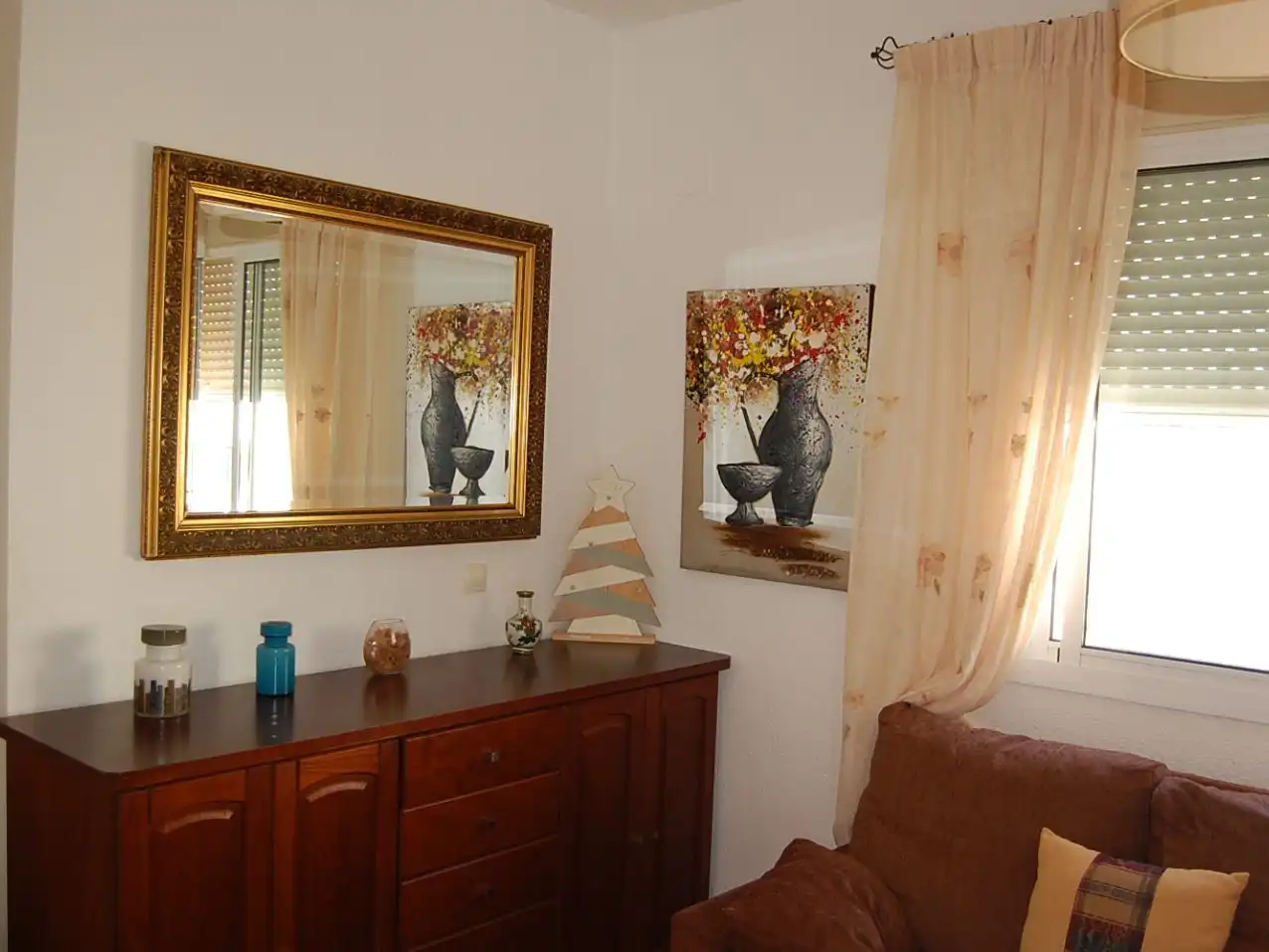 Wohnung zur Miete in Calle Crustáceos, 1, Punta Umbría Wohnzimmer von Wohnung zur Miete in Punta Umbría mit Klimaanlage, Terrasse und Balkon