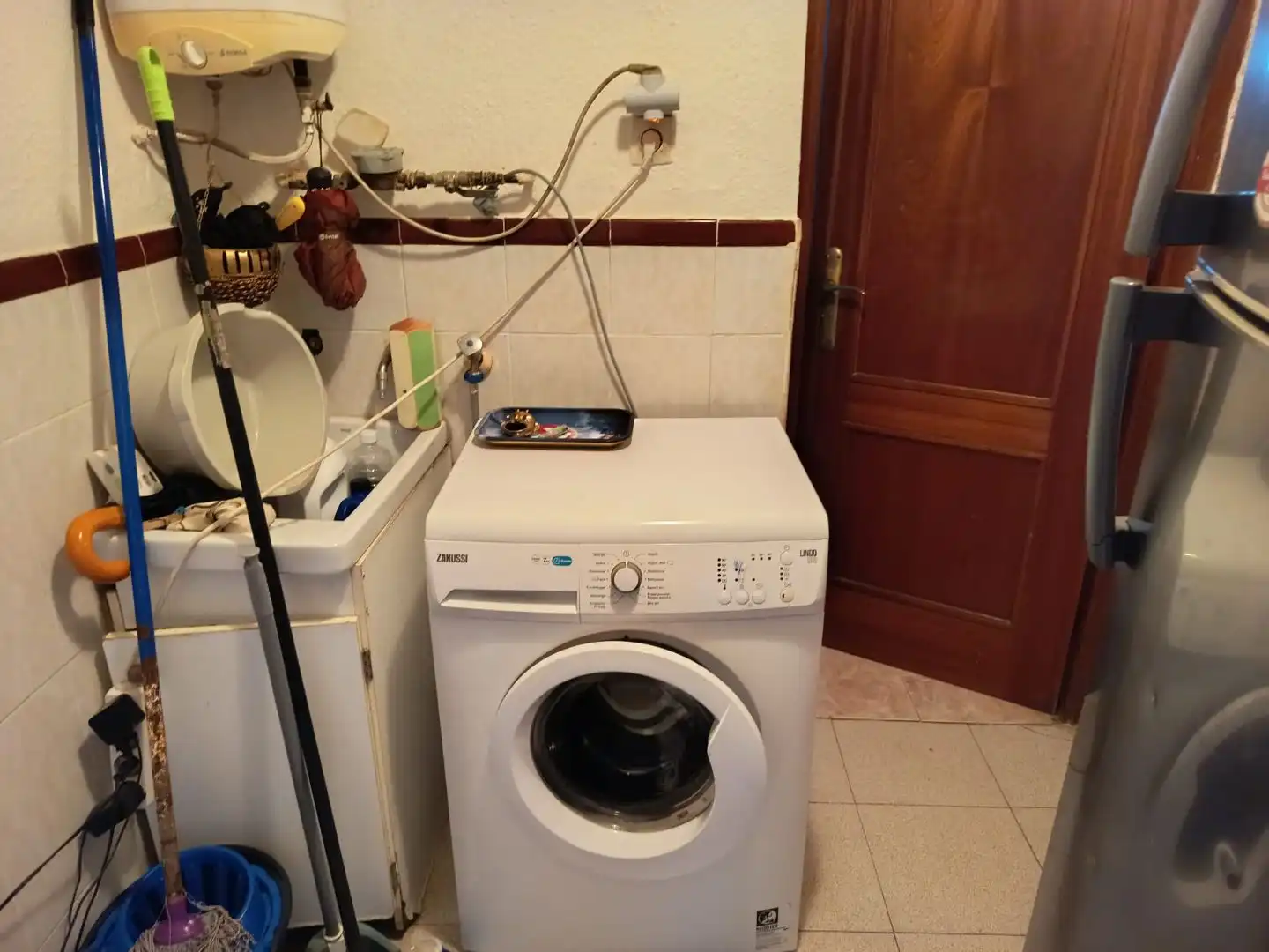 Cocina de Piso en venta en Jaén con Terraza, Trastero y Amueblado