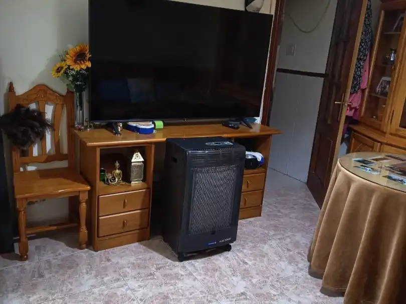 Sala de estar de Piso en venta en Jaén con Terraza, Trastero y Amueblado