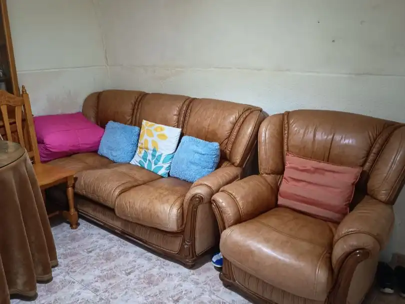 Sala de estar de Piso en venta en Jaén con Terraza, Trastero y Amueblado