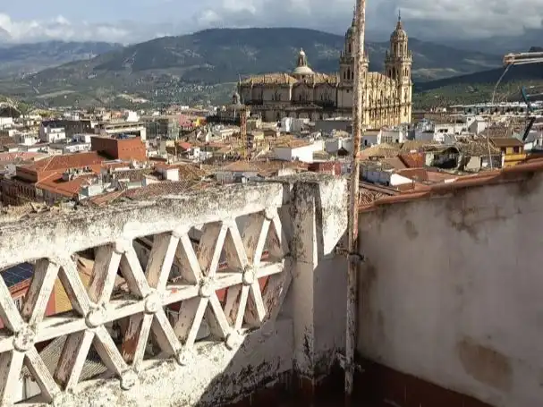 Vista exterior de Piso en venta en Jaén con Terraza, Trastero y Amueblado