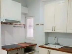 Erdgeschoss zum Verkauf in Amanecer Küche von Erdgeschoss zum Verkauf in Palma de Mallorca mit Privatgarten, Parkett und Terrasse