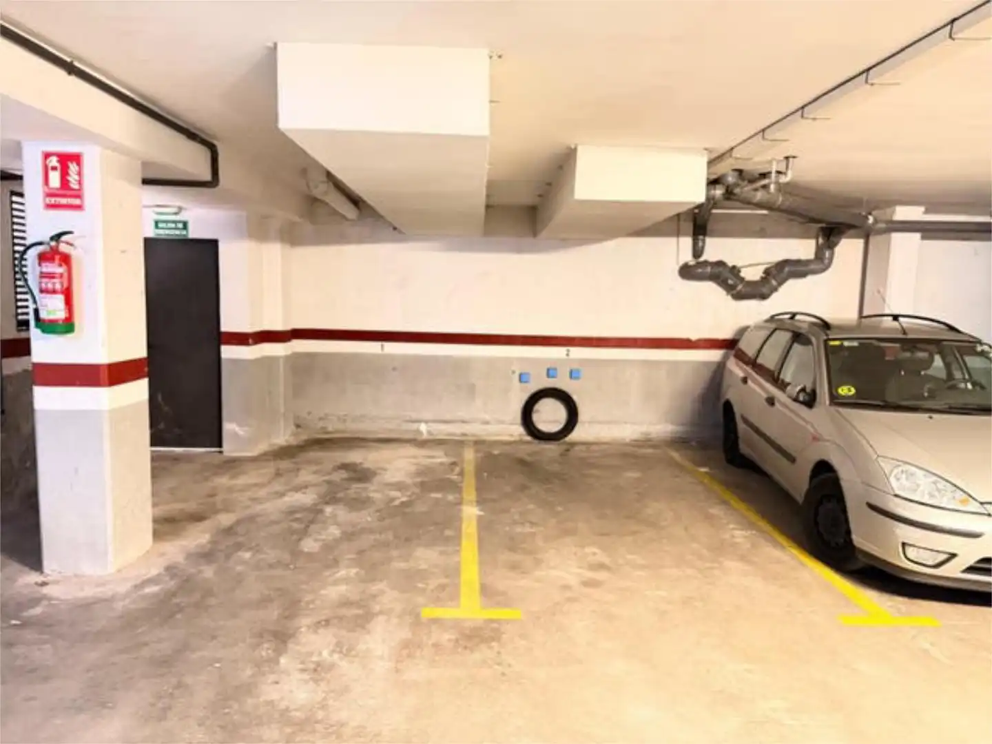 Garage zur Miete in Calafell Poble Parkplatz von Garage zur Miete in Calafell