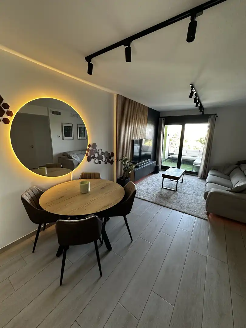 Flat for sale in Camino Ds-Largalos, 4, Caballero Bonald - San José Obrero - Guadalcacín Living room of Flat for sale in Jerez de la Frontera with Air Conditioner, Heating and Private garden
