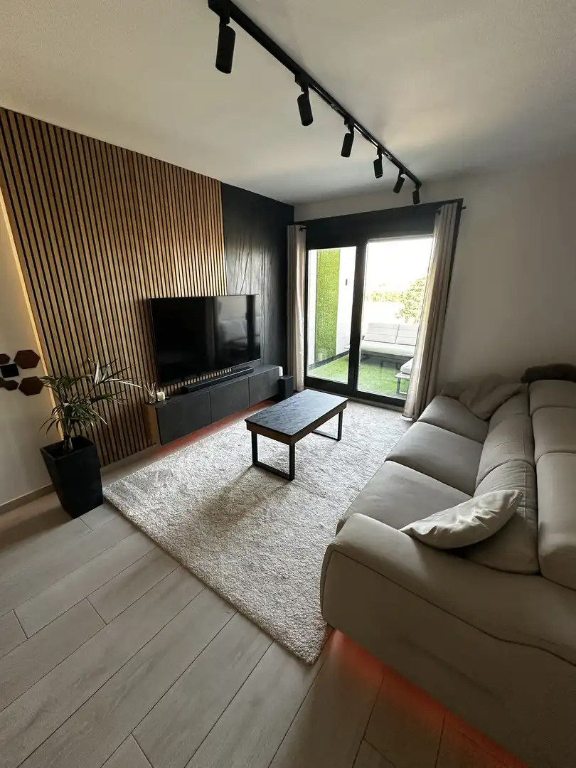 Flat for sale in Camino Ds-Largalos, 4, Caballero Bonald - San José Obrero - Guadalcacín Living room of Flat for sale in Jerez de la Frontera with Air Conditioner, Heating and Private garden