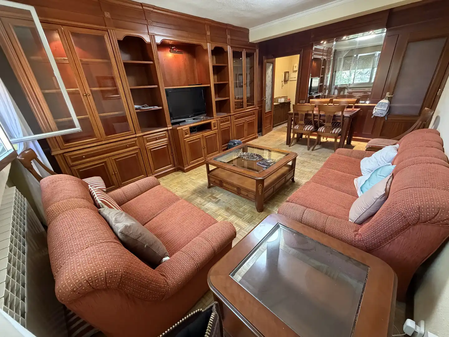 Sala de estar de Piso en venta en Madrid con Calefacción y Parquet