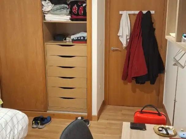Zimmer in Zarautz Kalea, 126, Ibaeta Schlafzimmer von Wohnung zur untervermieten in Donostia - San Sebastián mit Heizung, Terrasse und Möbliert
