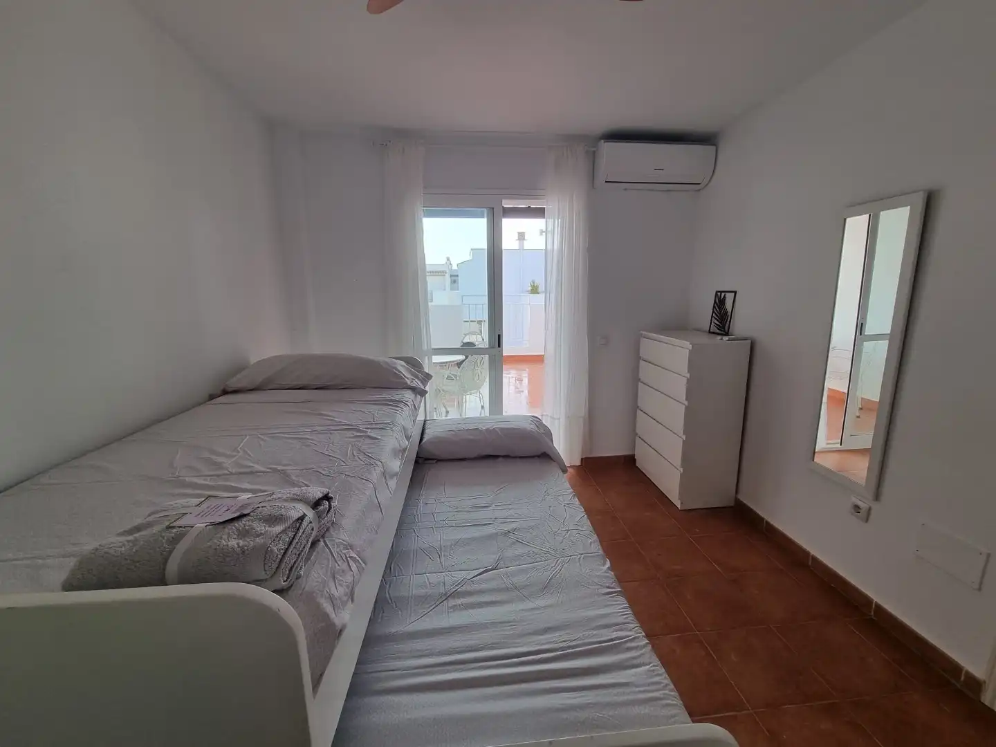 Wohnungen zur Miete in Calle Ciudad de Tarragona, 3, Vera Playa Naturista Schlafzimmer von Wohnungen zur Miete in Vera