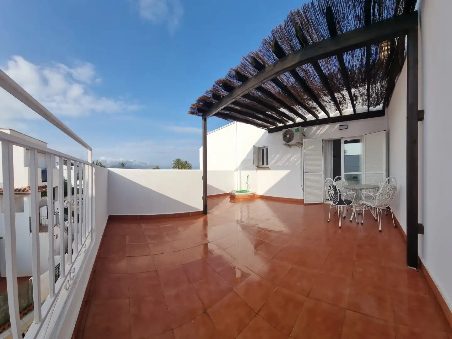 Wohnungen zur Miete in Calle Ciudad de Tarragona, 3, Vera Playa Naturista Terrasse von Wohnungen zur Miete in Vera
