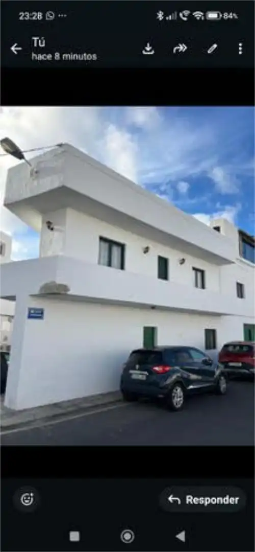 Vista exterior de Casa adosada en venta en Tinajo con Terraza