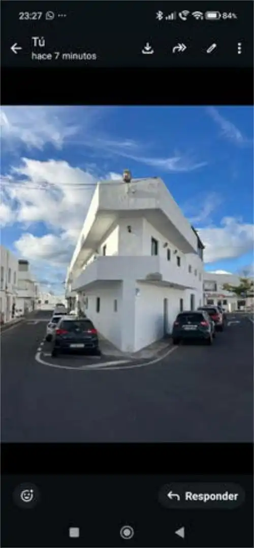 Vista exterior de Casa adosada en venta en Tinajo con Terraza