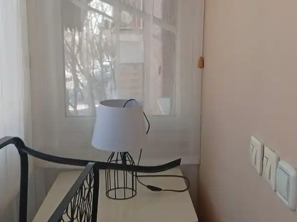 Schlafzimmer von Wohnung zur Miete in Madrid mit Klimaanlage, Heizung und Terrasse