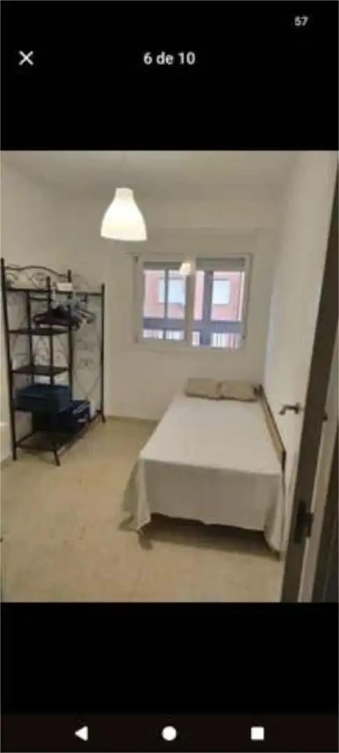 Flat for rent in Barrio de Zaidín Bedroom of Flat for rent in Granada with Furnished