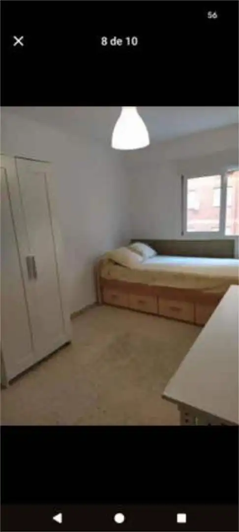 Flat for rent in Barrio de Zaidín Bedroom of Flat for rent in Granada with Furnished