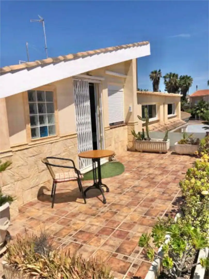Terraza de Apartamento de alquiler en San Javier con Calefacción, Jardín privado y Terraza