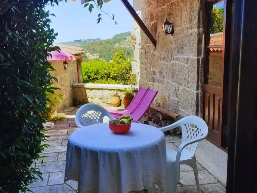 Casa o chalet de alquiler en Camiño da Mina, 1, Camos Terraza de Casa o chalet de alquiler en Nigrán con Terraza y Amueblado