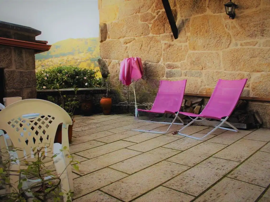 Casa o chalet de alquiler en Camiño da Mina, 1, Camos Terraza de Casa o chalet de alquiler en Nigrán con Terraza y Amueblado