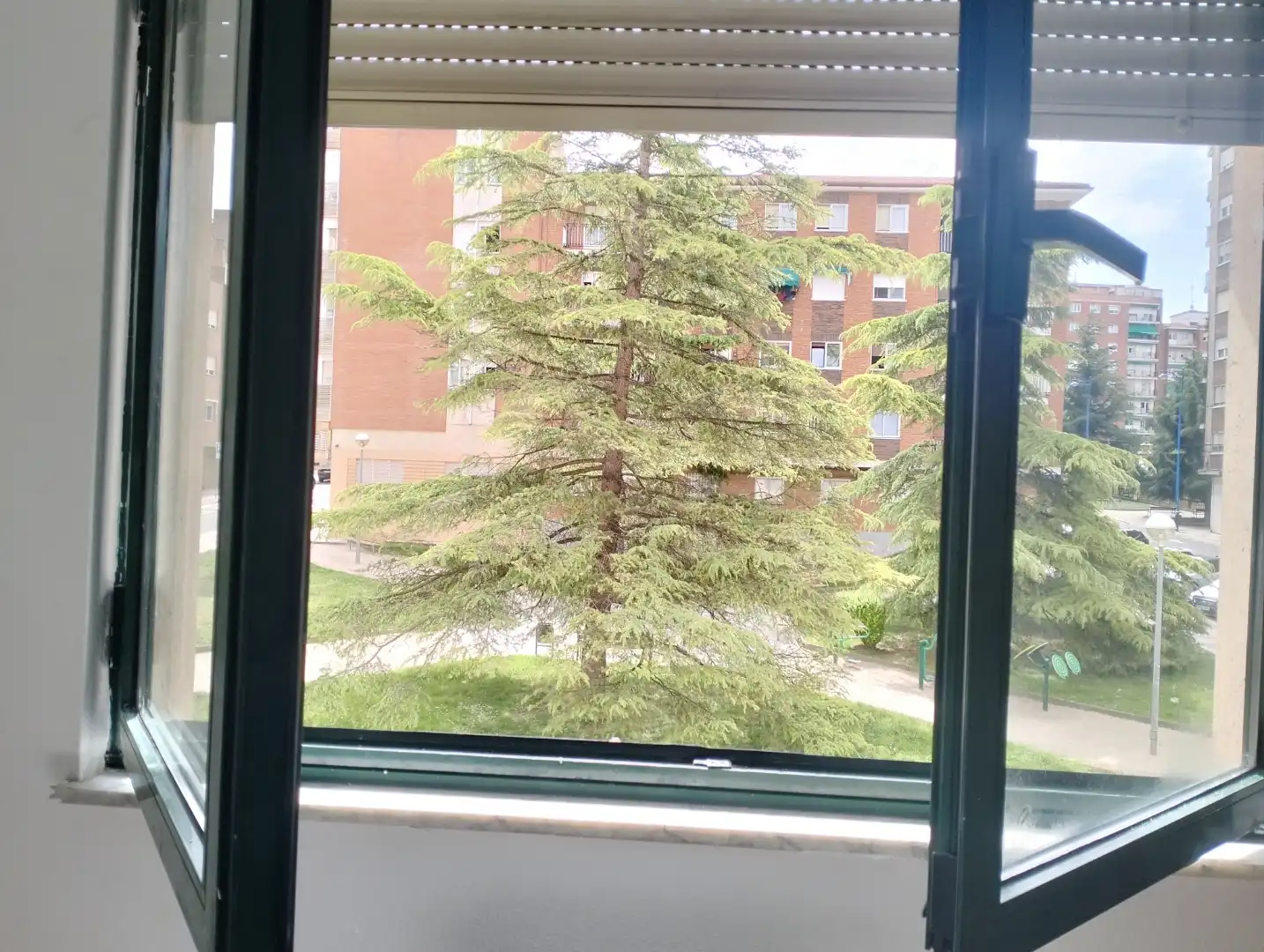 Jardí de Apartament de lloguer en Salamanca amb Parquet, Moblat i Rentadora