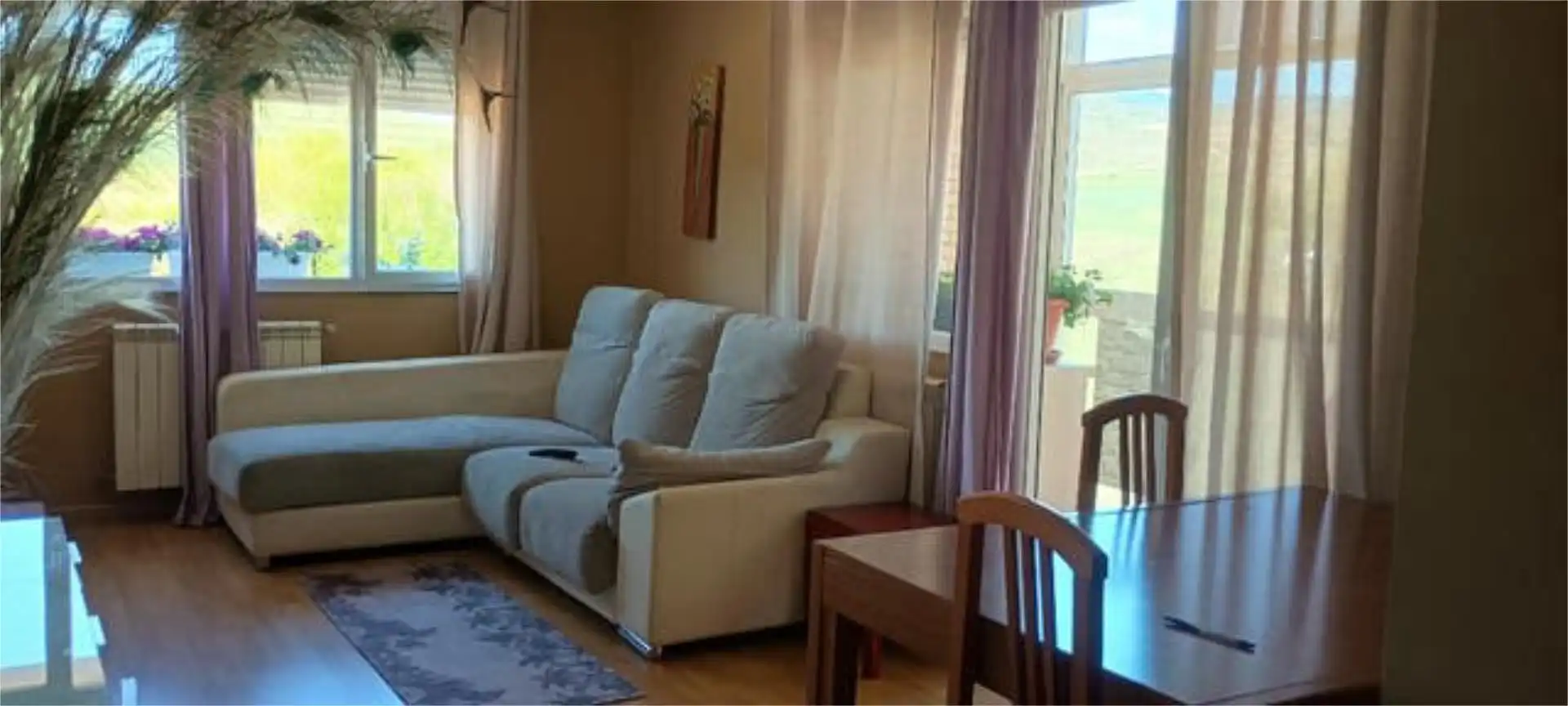 Living room of Flat for sale in San Pedro Manrique  with Heating, Terrace and Storage room
