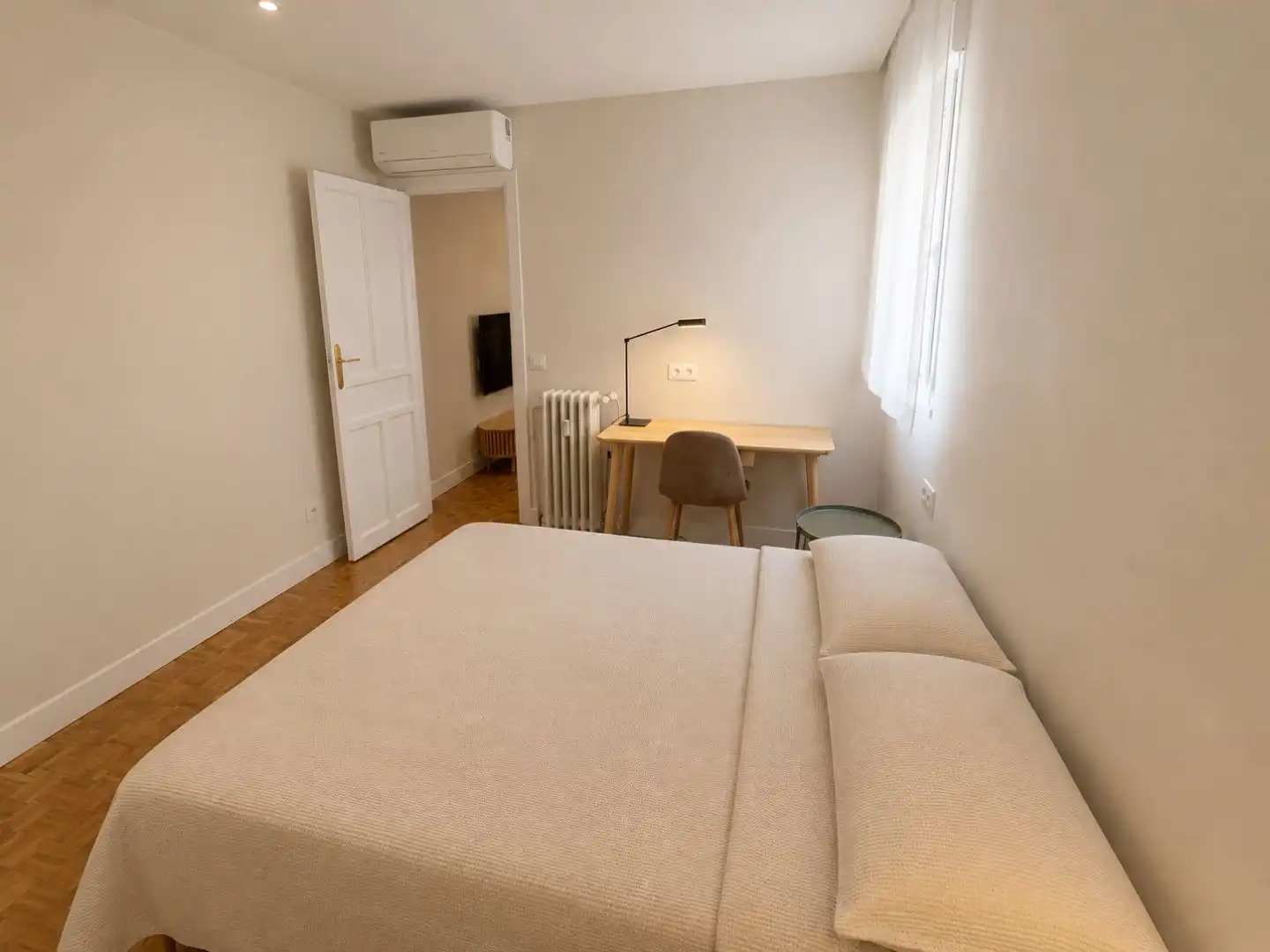 Wohnung zur Miete in Calle de Lombía, 8, Goya Schlafzimmer von Wohnung zur Miete in Madrid Capital mit Klimaanlage