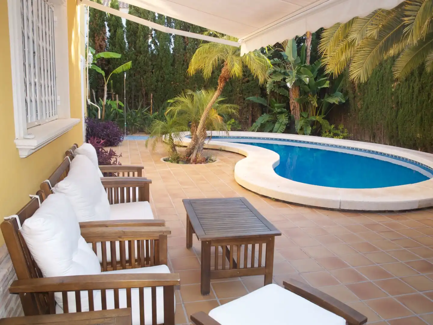 Casa o xalet en venda a Carrer del Vespre, 6, Bonalba - Cotoveta Terrassa de Casa o xalet en venda en Mutxamel amb Aire condicionat, Terrassa i Piscina