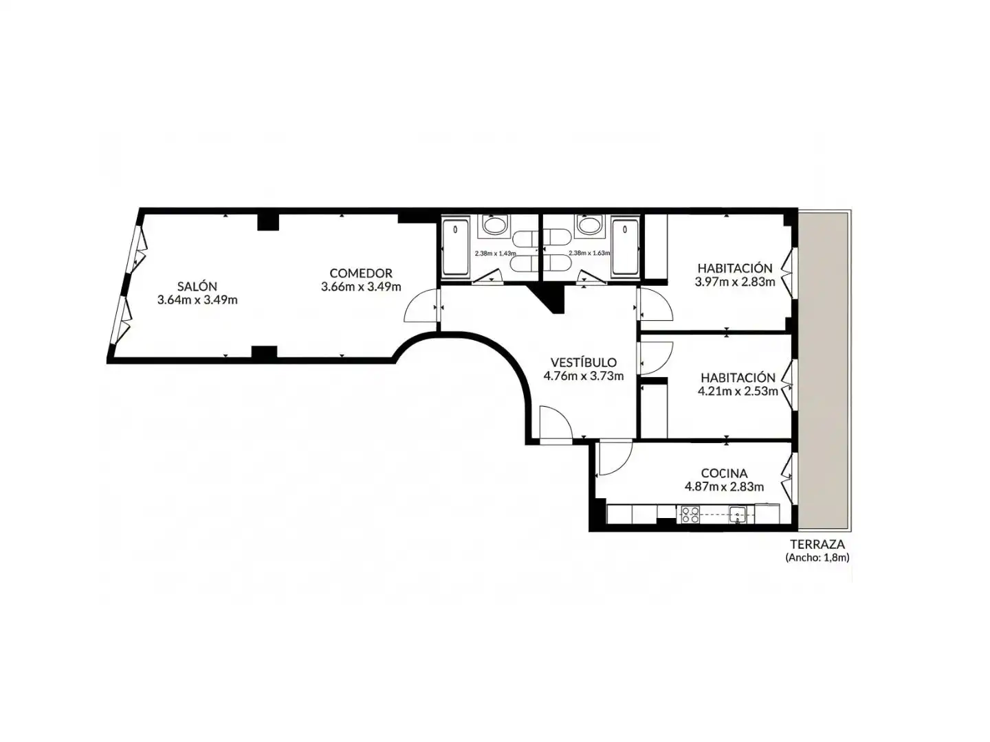 Flat for sale in Plaza Barqueras, 4, Llanes pueblo Flat for sale in Plaza Barqueras, 4, Llanes pueblo