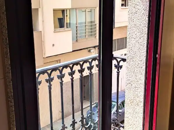 Terraza de Apartamento de alquiler en Sarria con Calefacción, Parquet y Trastero
