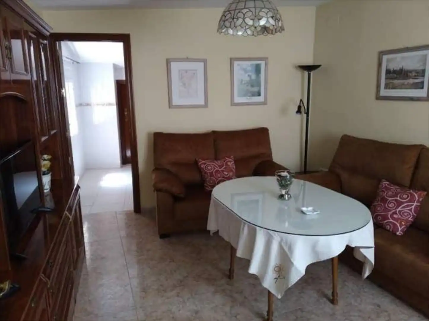 Sala de estar de Apartamento de alquiler en Aracena con Trastero y Amueblado