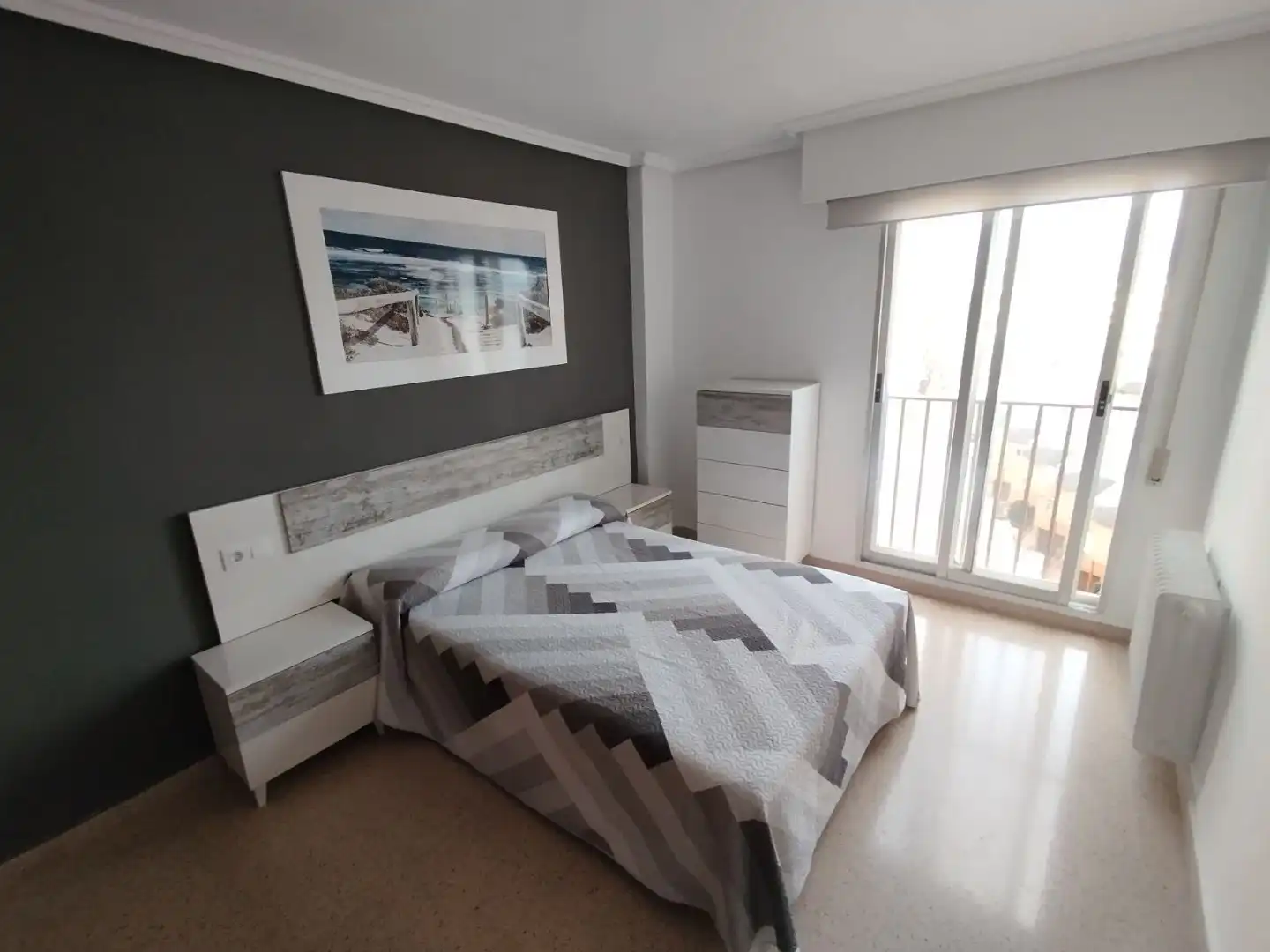 Flat for rent in Plaza Constitución, 1, Ensanche - Fuenfresca Bedroom of Flat for rent in Teruel with Heating and Furnished