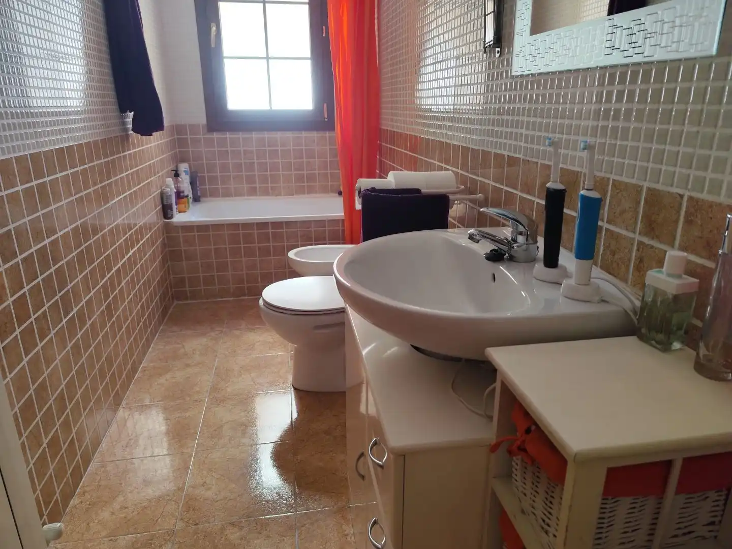 Bathroom of Flat for sale in Quintanar de la Orden  with Air Conditioner and Balcony