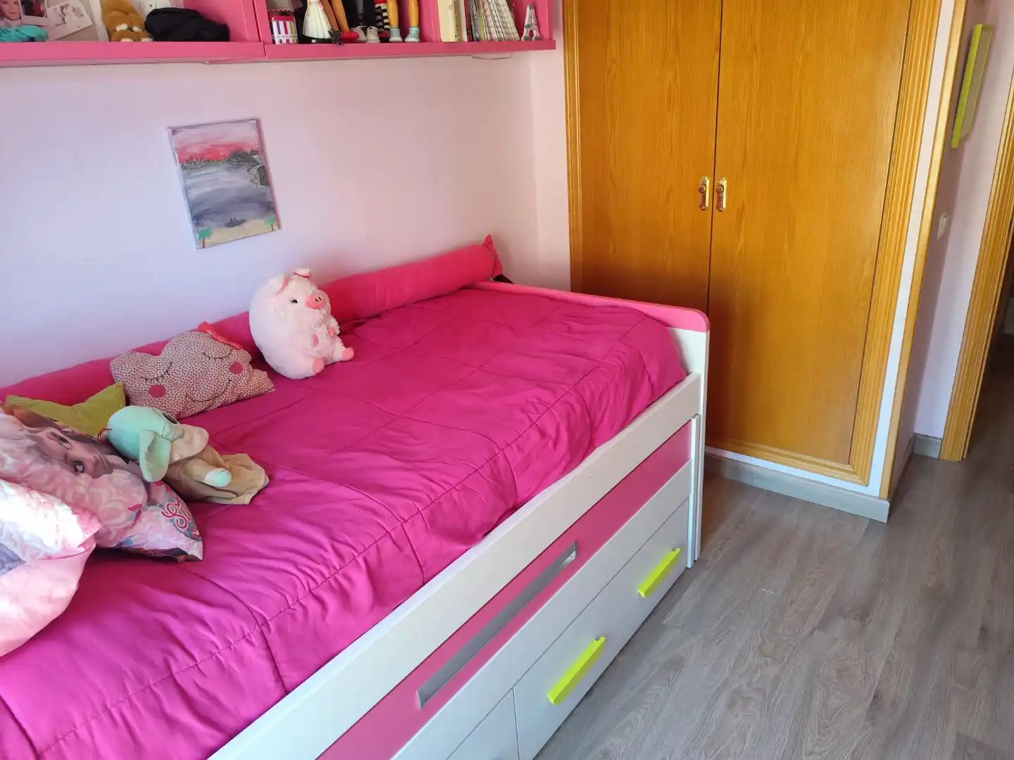 Bedroom of Flat for sale in Quintanar de la Orden  with Air Conditioner and Balcony
