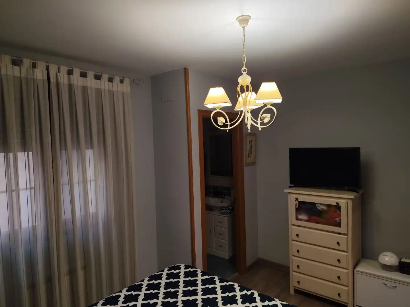 Bedroom of Flat for sale in Quintanar de la Orden  with Air Conditioner and Balcony
