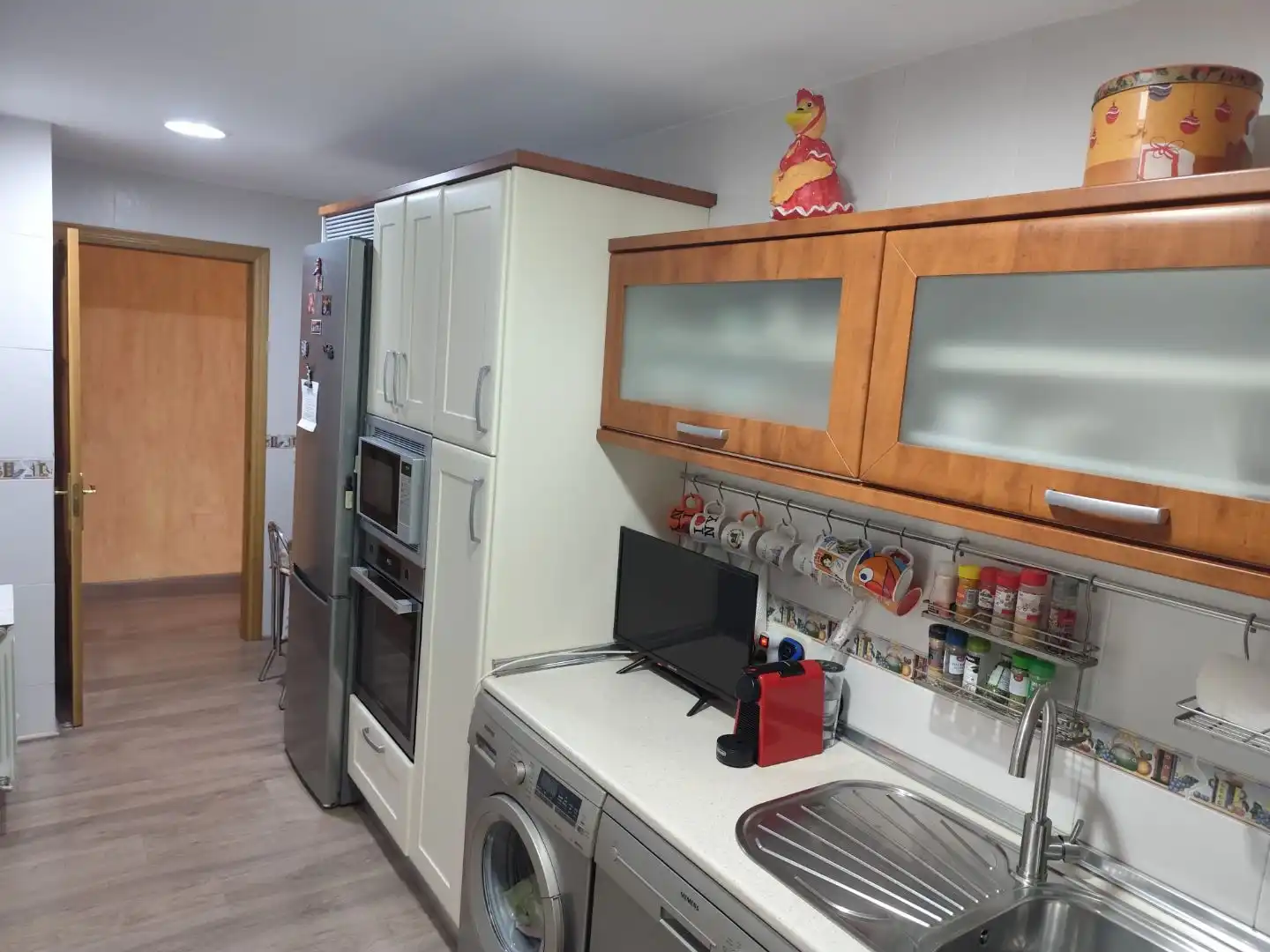 Kitchen of Flat for sale in Quintanar de la Orden  with Air Conditioner and Balcony