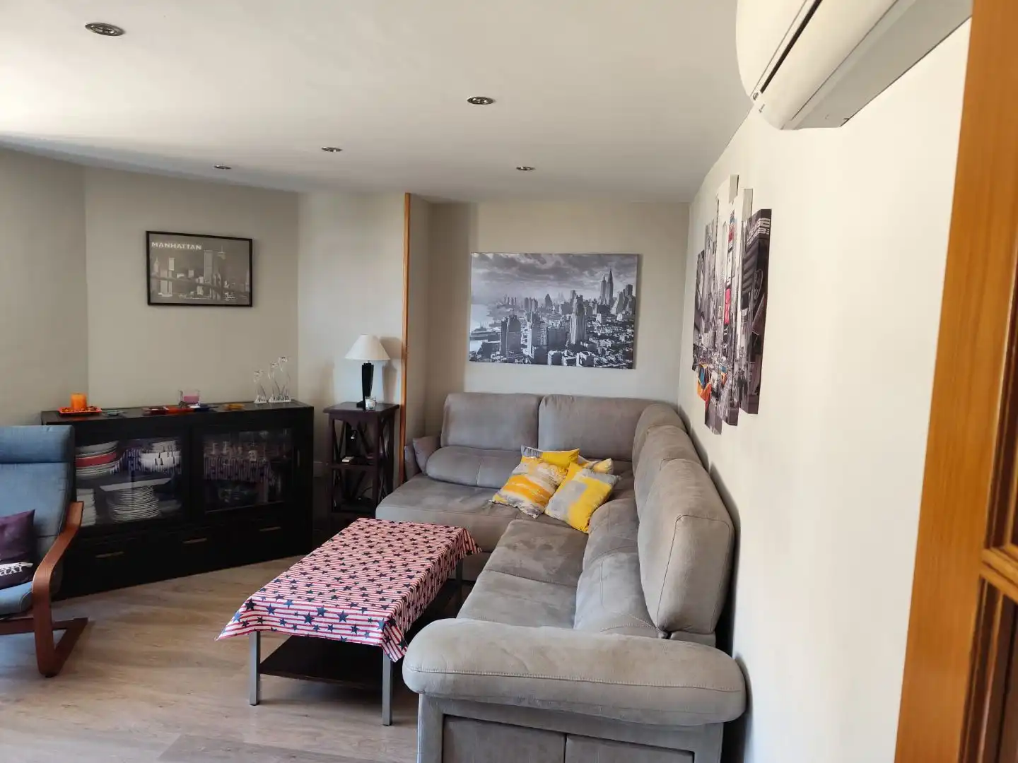 Living room of Flat for sale in Quintanar de la Orden  with Air Conditioner and Balcony