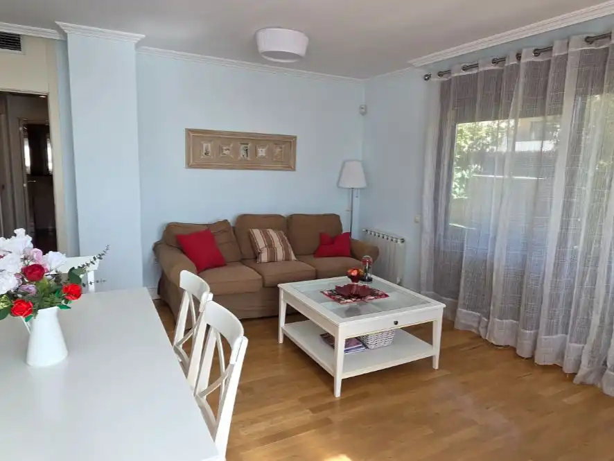Wohnung zum Verkauf in Calle Mariano Barbacid, 6, Viñas Viejas Wohnzimmer von Wohnung zum Verkauf in Boadilla del Monte mit Klimaanlage, Heizung und Privatgarten