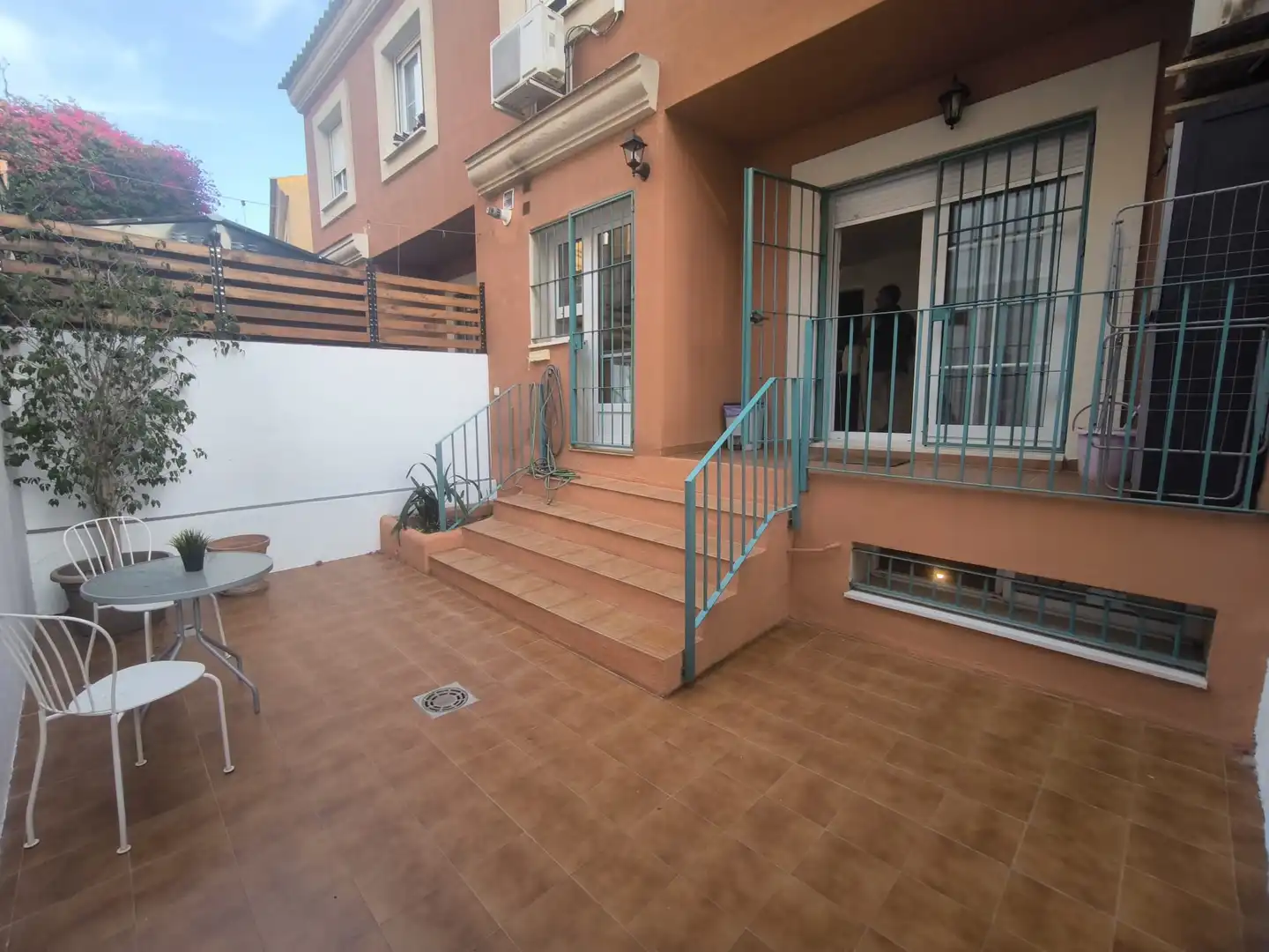 Terrace of Detached homes for rent in Dos Hermanas  with Air Conditioner, Heating and Parquet flooring