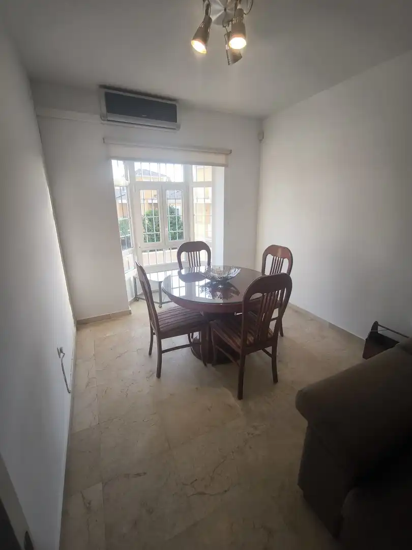Dining room of Detached homes for rent in Dos Hermanas  with Air Conditioner, Heating and Parquet flooring