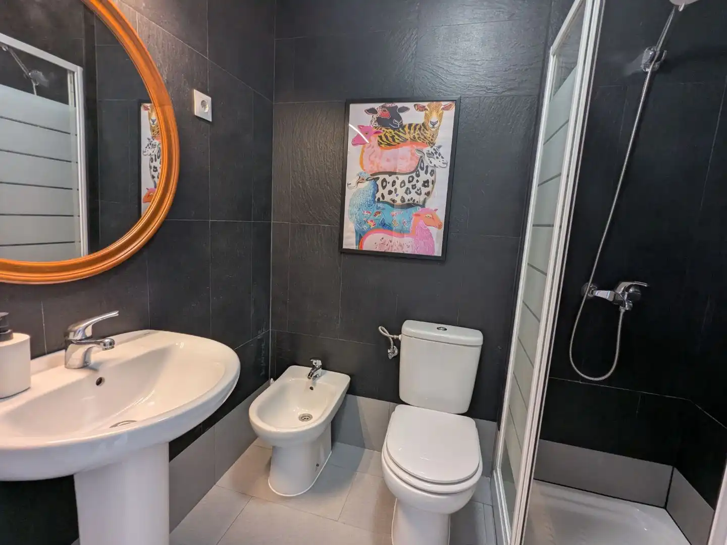 Bathroom of Flat for rent in Málaga  with Terrace and Furnished