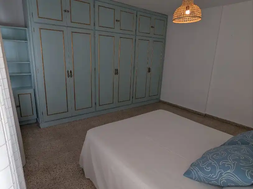 Bedroom of Flat for rent in Málaga  with Terrace and Furnished