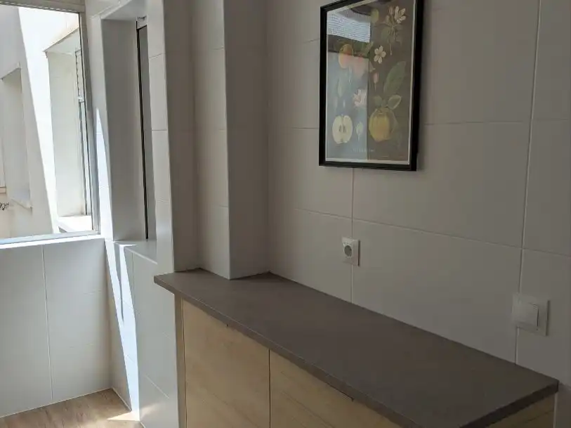 Kitchen of Flat for rent in Málaga  with Terrace and Furnished