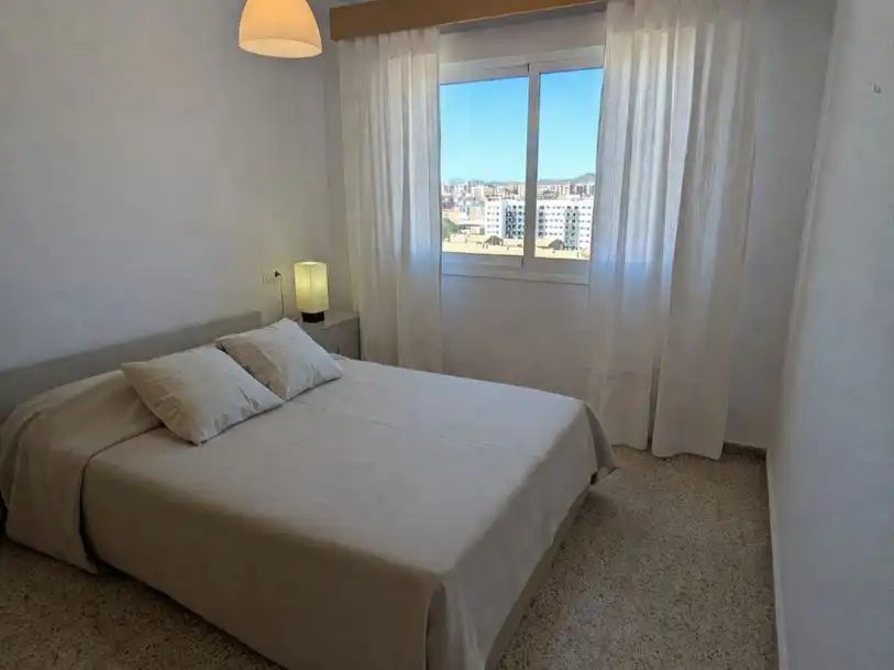 Bedroom of Flat for rent in Málaga  with Terrace and Furnished